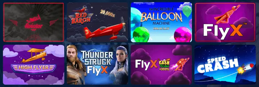 Juegos Crash de Marathonbet España