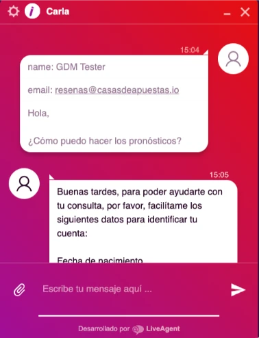Tonybet Live Agent Atención al Cliente
