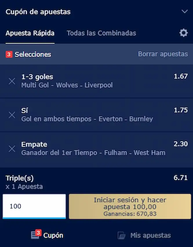 Premier League Jornada 29 Combinada 2