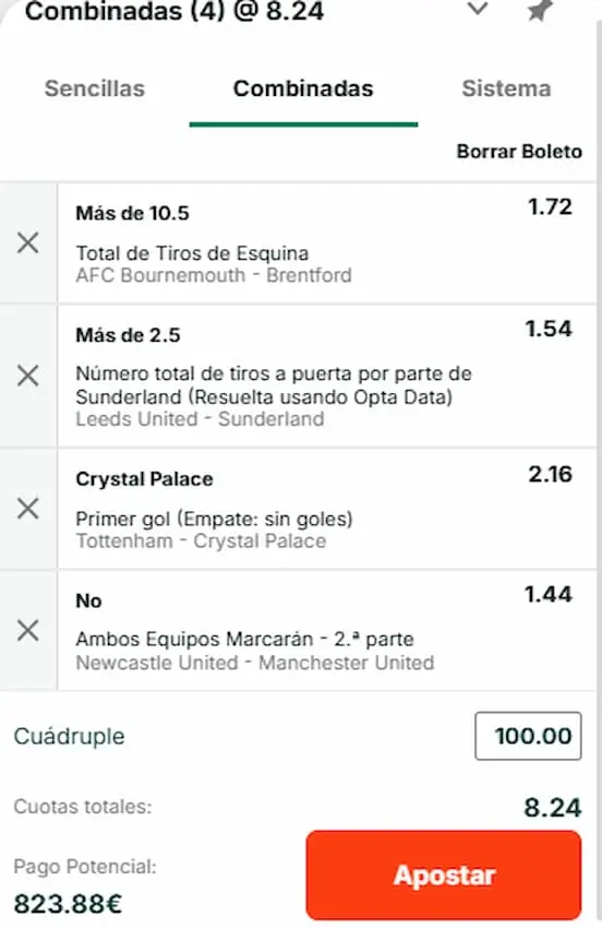 Premier League Jornada 29 Combinada 3