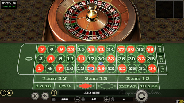 Tipos de Ruleta Online: Ruleta Europea