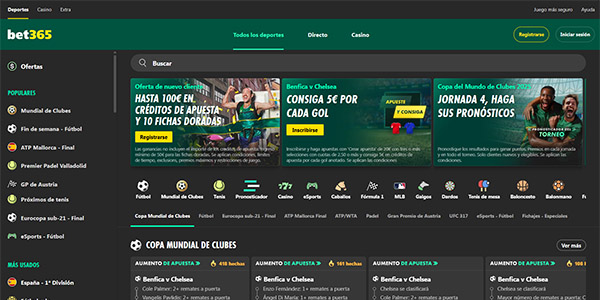 Casas de Apuestas Más Confiables en España : Bet365