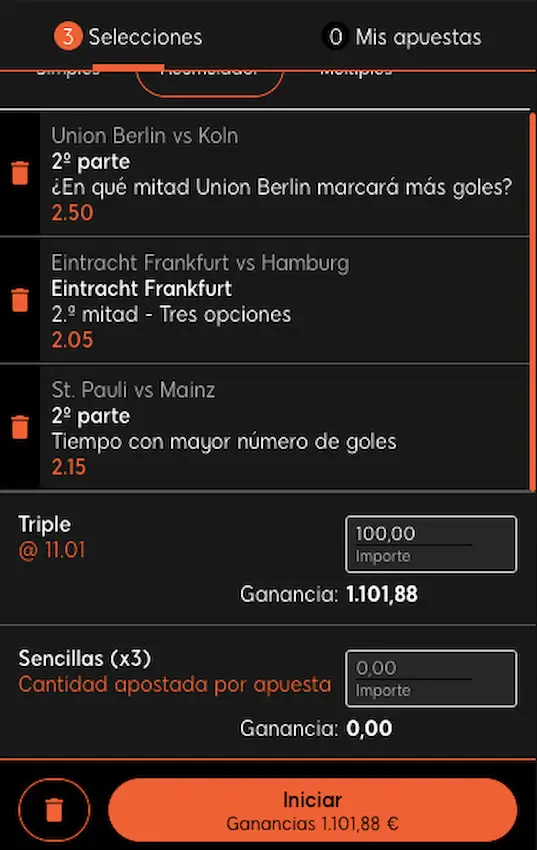 Combinada 1 Jornada 32 Bundesliga
