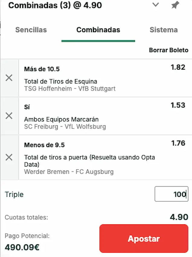Combinada 2 Jornada 32 Bundesliga