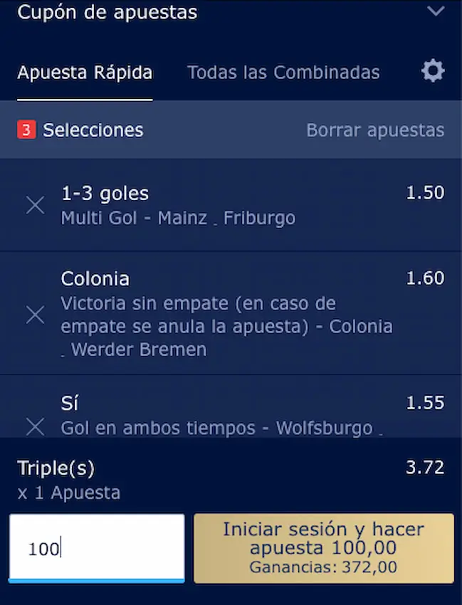 Combinada 3 Jornada 29 Bundesliga