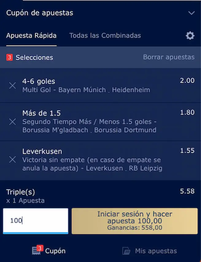Combinada 3 Jornada 32 Bundesliga