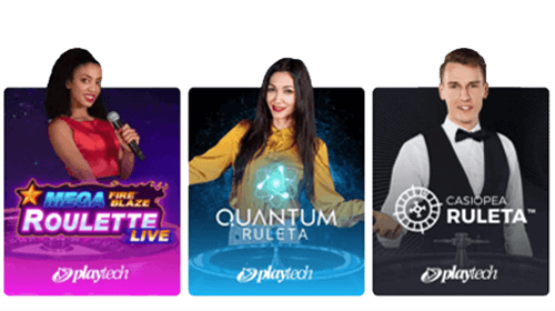 Ruleta en vivo Playtech