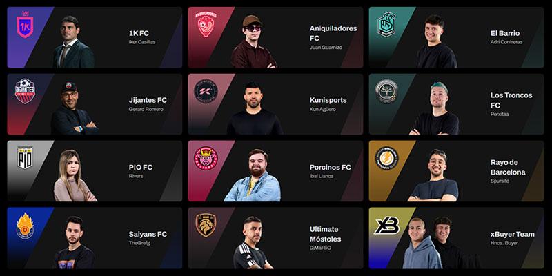 Equipos de la Kings League España