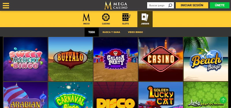 Otros juegos - Mega Casino España