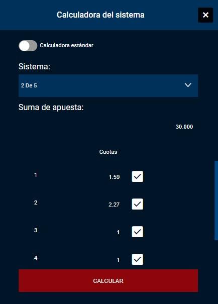 winchile - calculadora