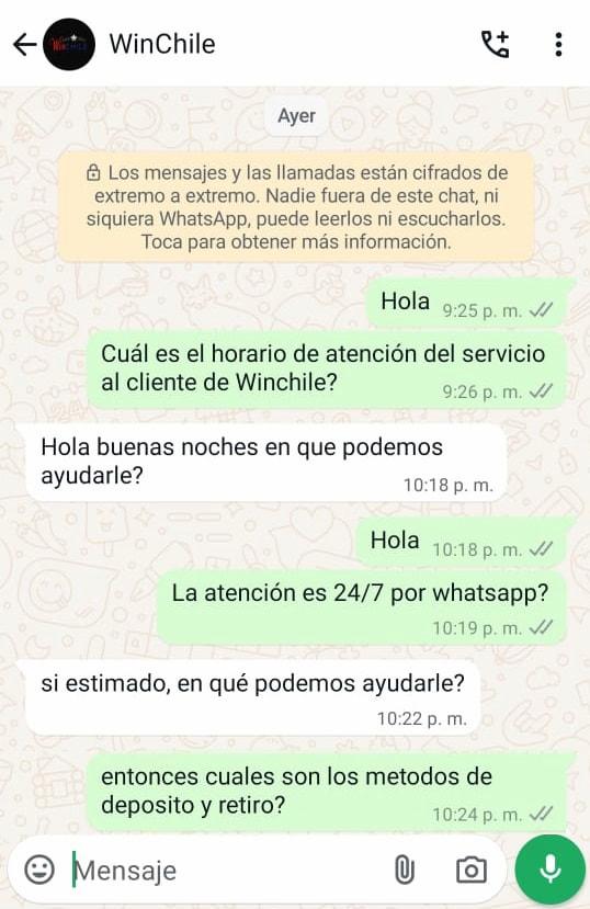 winchile - chat en vivo