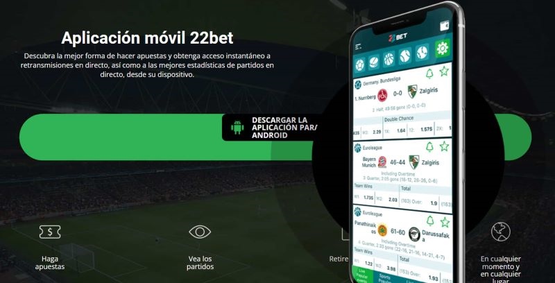 22Bet Perú App