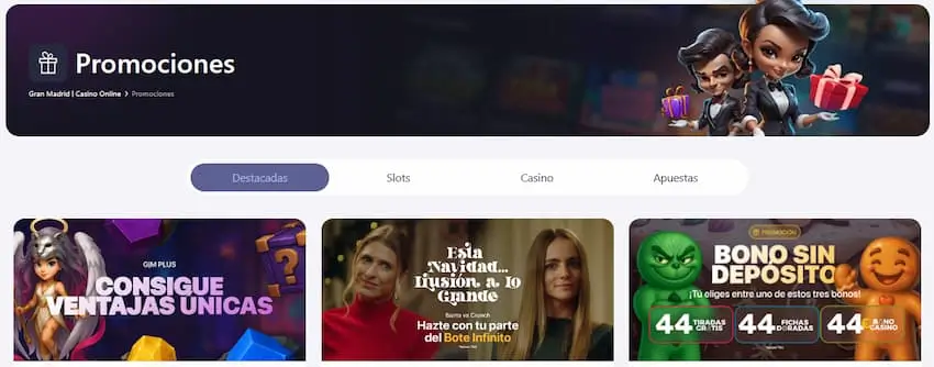 Otras Promociones Casino Gran Madrid