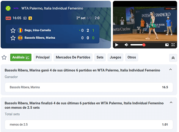20Bet Analisis de estadisticas vista detallada