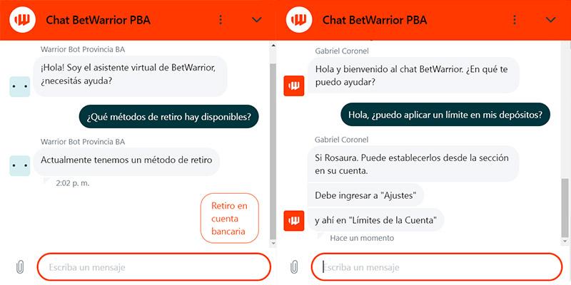 Chat Betwarrior