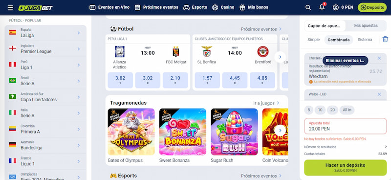 Jugabet apuestas deportivas