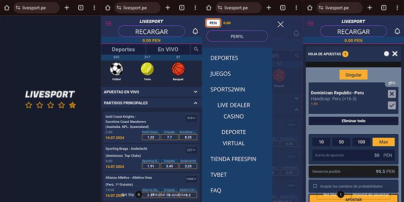 Livesport Móvil