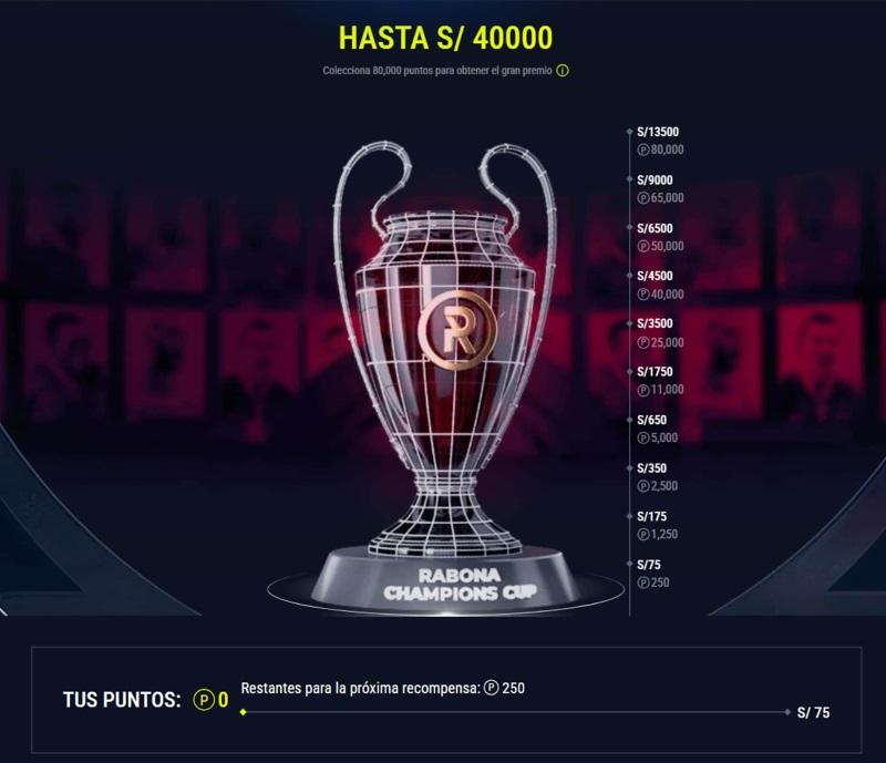Rabona promocion taza