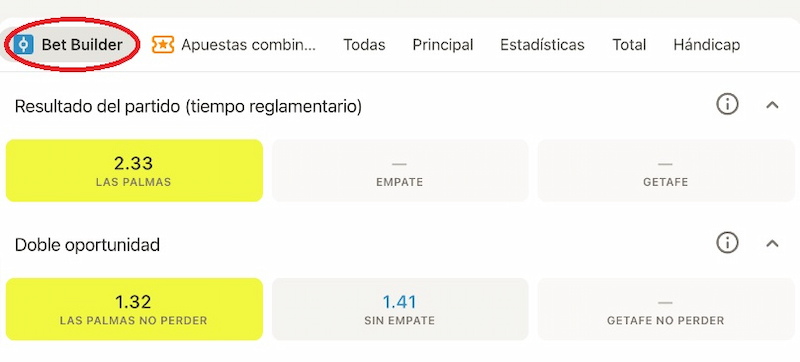 Bet builder de jugabet