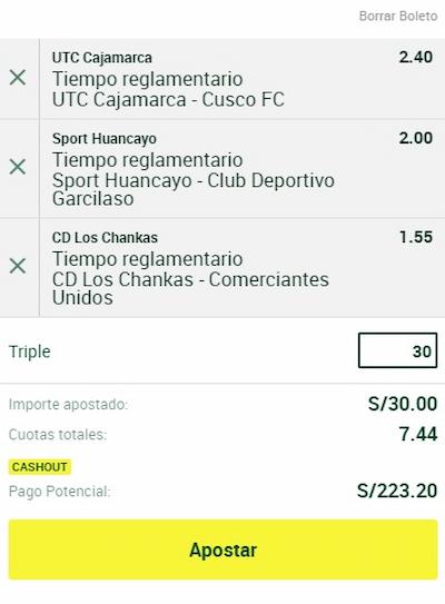 cashout olimpobet