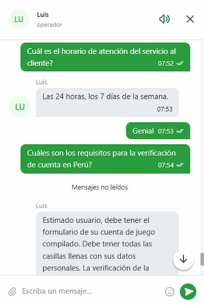 chat en vivo - melbet