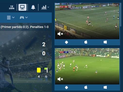 streaming 1xbet