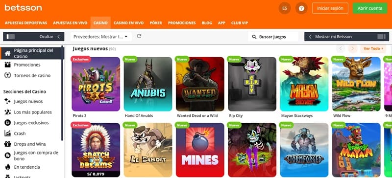 Acerca de Betsson casino