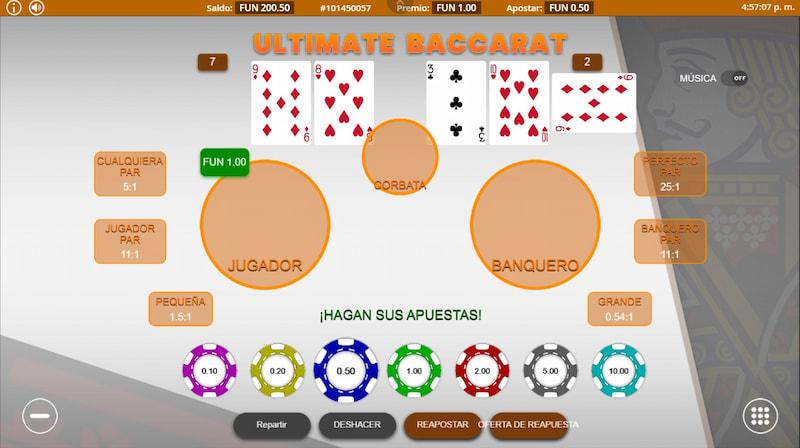 Baccarat - Mejores juegos de casino Perú