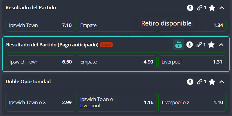 Cash out pentagol