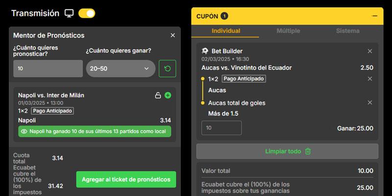 Herramientas para apostar al fútbol