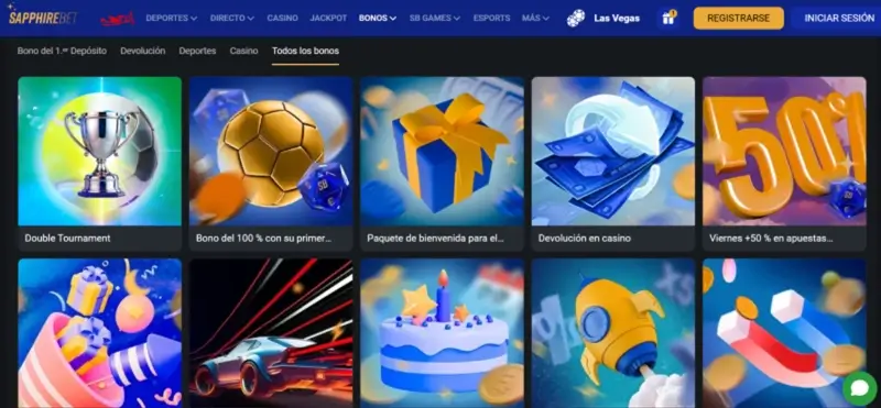 Promociones de Sapphirebet Perú