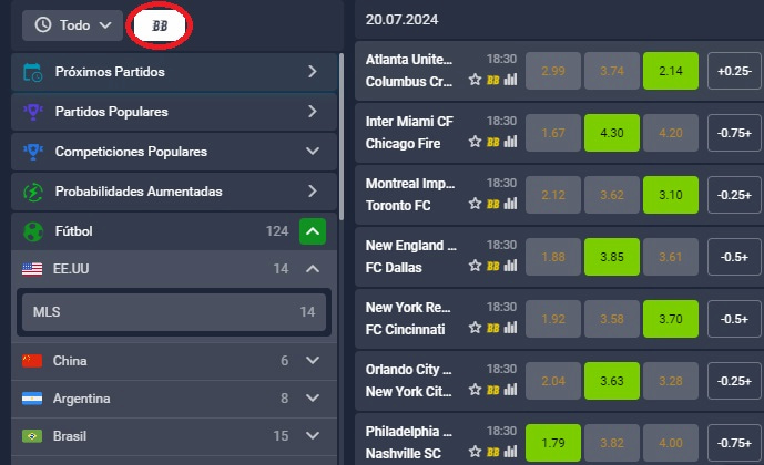 Bet builder - Distrabet