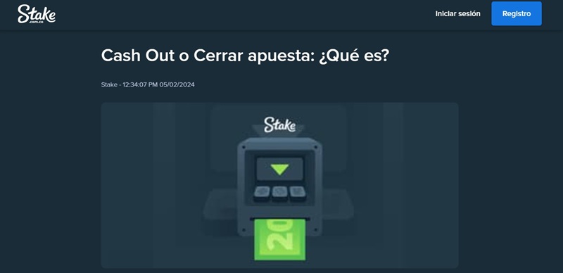 Cashout Stake Ecuador