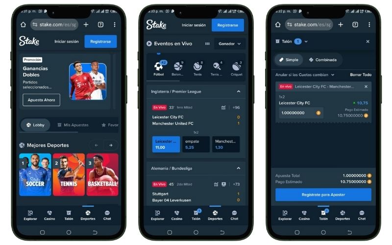 Como hacer una apuestas en Stake Ecuador