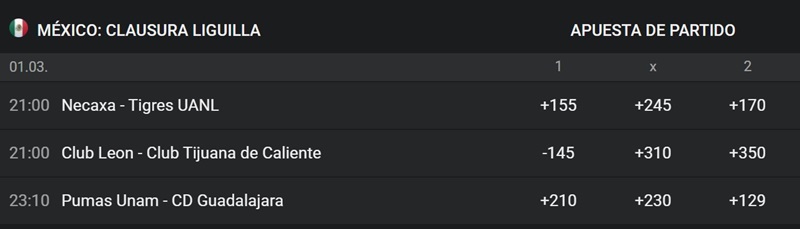 Deportes y mercados de apuestas en Brazino777