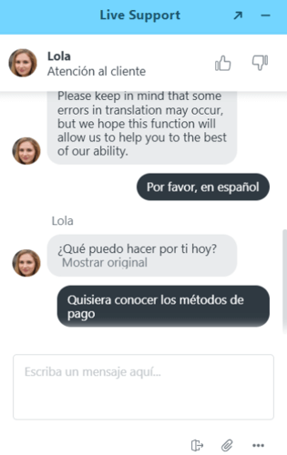 Atención al cliente de Cazimbo Perú