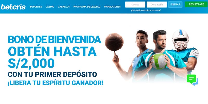 Bono para apuestas betcris peru