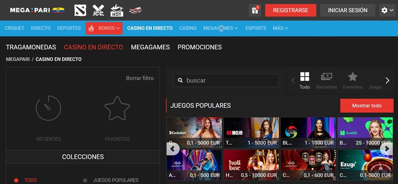 Megapari casino