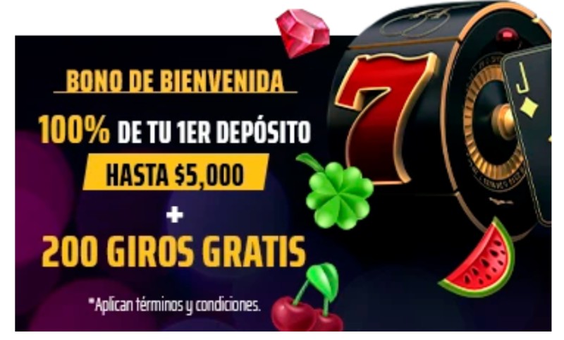 Bono de bienvenida para casino online en Sportium