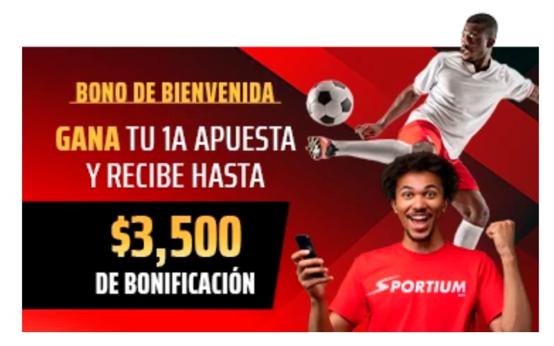 Bono de bienvenida para apuestas deportivas en Sportium