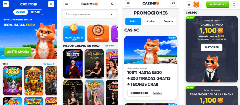 Versión móvil de Cazimbo Perú