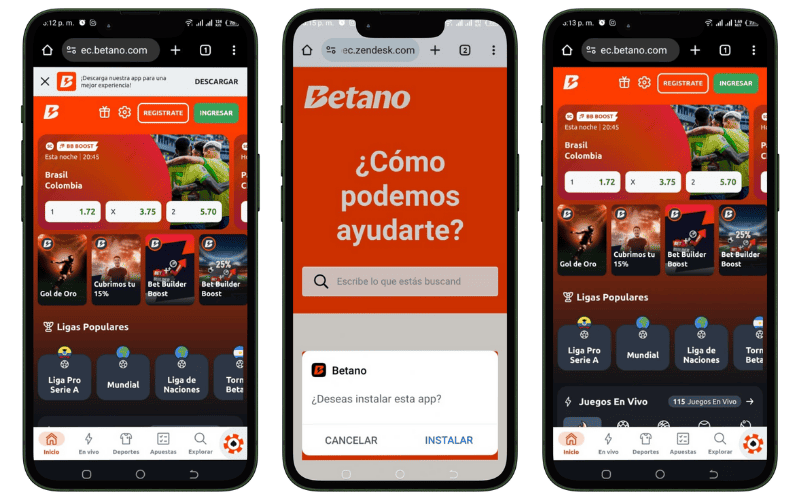 App betano casino
