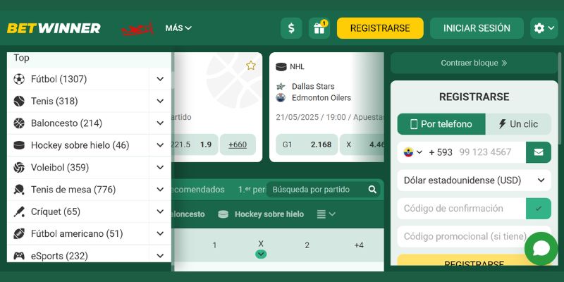 Analisis de la Plataforma de Apuestas Deportivas Betwinner