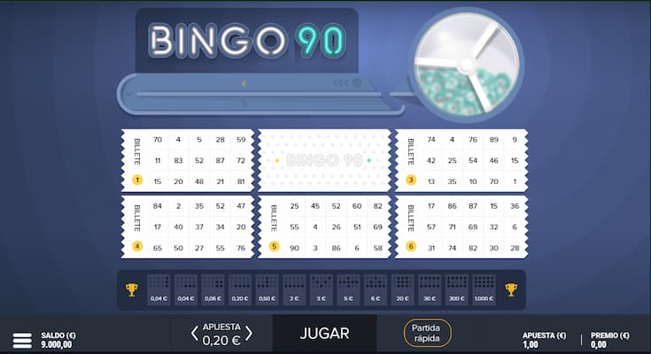 Bingo 90 Bolas