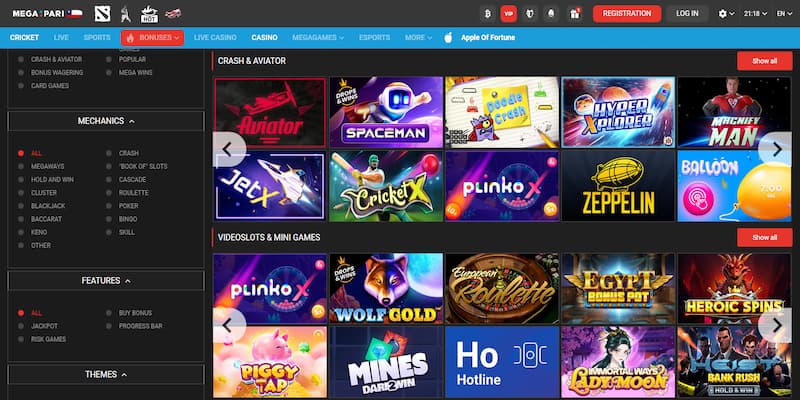 Mejores Casinos con Aviator en Chile: MegaPari