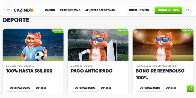 Otras promociones de cazimbo