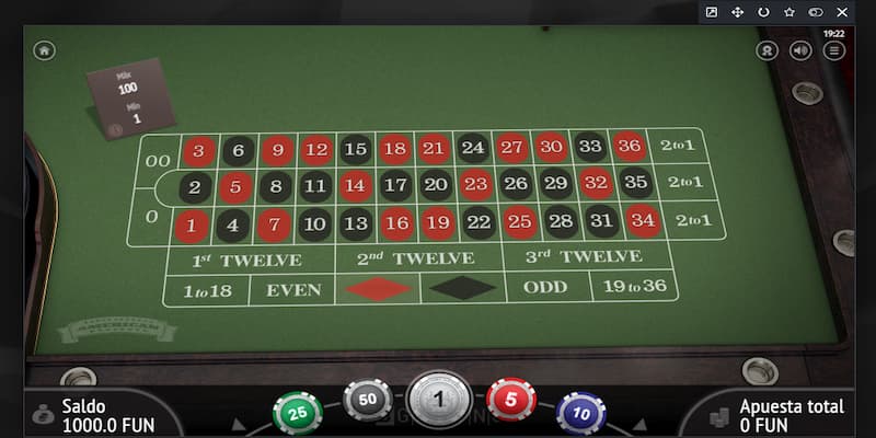 Ruleta Americana