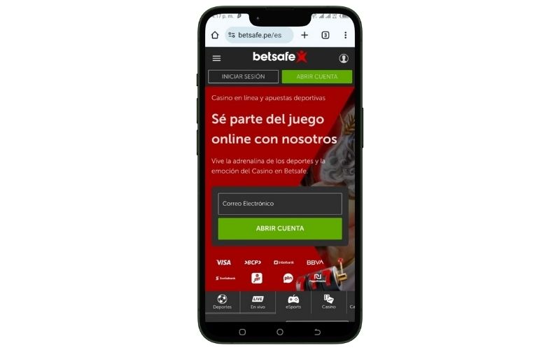 Usabilidad y Experiencia del Usuario de Betsafe