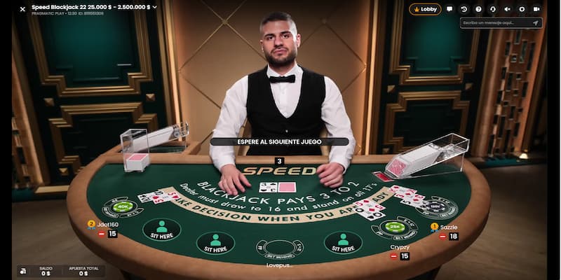 Juegos de los Casinos En Vivo: Blackjack en vivo