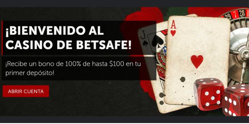 Bono de bienvenida de casino Betsafe Ecuador